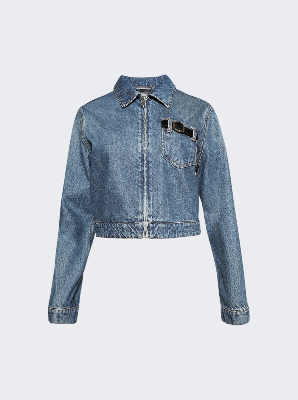 Denim workwear jacket discount