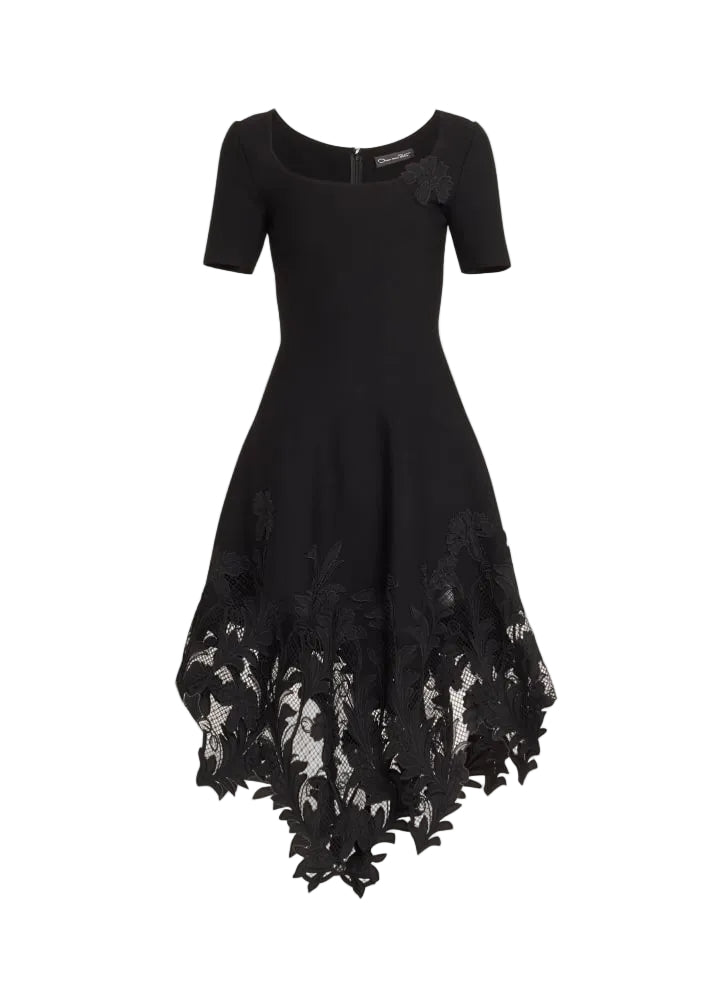 24PN115ALD Marbled carnation guipure knit dress – Gito Stores